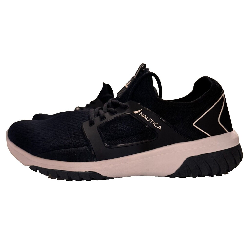 Nautica Goodreau Mens Size 11 Sneakers Athletic Casual Lace Up Navy Blue New